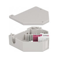 Delock Hutschienenadapter mit Keystone SC Simplex Buchse...