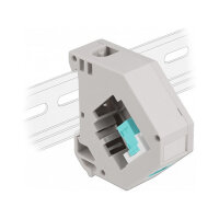 Delock Hutschienenadapter mit Keystone SC Simplex Buchse...