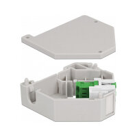 Delock Hutschienenadapter mit Keystone LC Duplex Buchse...