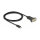 Delock Adapter USB Type-C™ zu 1 x Seriell RS-232 D-Sub 9 Pin Stecker mit Muttern 2 m