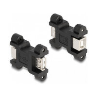 Delock USB 2.0 Adapter Typ-A Buchse zu Typ-B Buchse mit Schraubanschluss