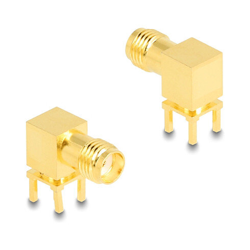 Delock Adapter SMA Buchse 90° PCB HBI59-1