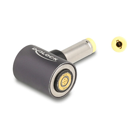 Delock Adapter für Notebook Ladekabel HP 4,8 x 1,7 mm Stecker zu magnetischem 8 Pin Konnektor