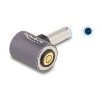 Delock Adapter für Notebook Ladekabel HP 4,5 x 3,0 mm Stecker zu magnetischem 8 Pin Konnektor