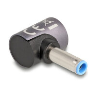 Delock Adapter für Notebook Ladekabel HP 4,5 x 3,0 mm Stecker zu magnetischem 8 Pin Konnektor
