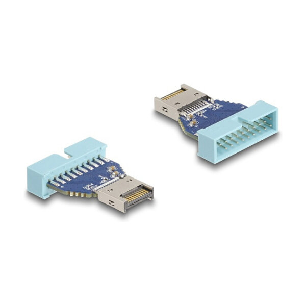 Delock USB 10 Gbps Adapter Pfostenstecker zu intern USB Typ-E Key A Stecker