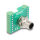 Delock M12 Übergabemodul Adapter A-kodiert 17 Pin Stecker zu 18 Pin Terminalblock zum Einbau