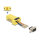Delock D-Sub 9 Pin Stecker zu RJ45 Buchse Montagesatz gelb
