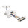 Delock D-Sub 25 Pin Buchse zu RJ12 Buchse Montagesatz weiß