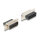 Delock D-Sub 15 Pin Stecker zu RJ45 Buchse Montagesatz gelb