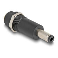Delock Adapter DC 5,5 x 2,5 mm Buchse zu DC 5,5 x 2,1 mm...