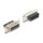 Delock D-Sub 15 Pin Buchse zu RJ12 Buchse Montagesatz blau