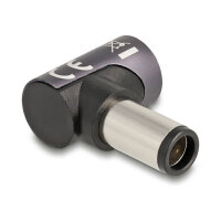 Delock Adapter für Notebook Ladekabel HP 7,4 x 5,0 mm Stecker zu magnetischem 8 Pin Konnektor