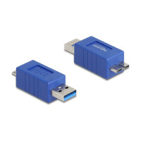 Delock USB 5 Gbps Adapter USB Typ-A Stecker zu USB...