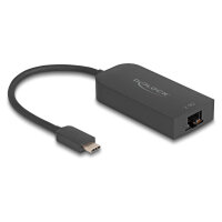 Delock USB Type-C™ Netzwerk Adapter 2,5 Gigabit LAN 1 x RJ45 ASIX