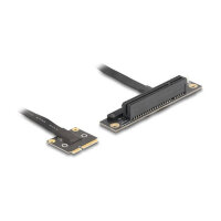 Delock Adapter Mini PCIe Stecker zu PCIe 3.0 x8 Slot...