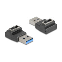 Delock Adapter USB 10 Gbps USB Typ-A Stecker zu Typ-E Key...