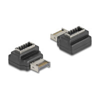 Delock Adapter USB 10 Gbps Typ-E Key A Stecker zu Buchse...