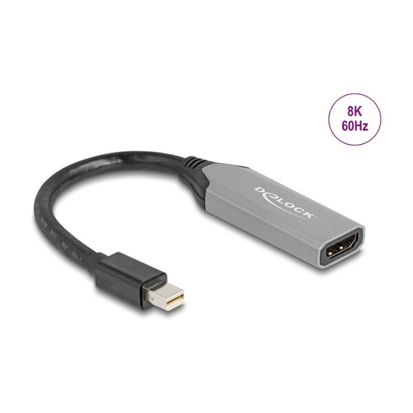 Delock Mini DisplayPort zu HDMI Adapter 8K mit HDR