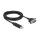 Delock USB RS-232 Adapter USB 2.0 zu D-Sub 9 Stecker mit Muttern kompaktem seriellen Steckergehäuse 1,8 m