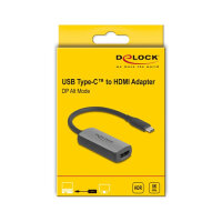 Delock USB Type-C™ Adapter zu HDMI (DP Alt Mode) 8K 60 Hz mit HDR und HDCP
