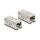Delock Adapter Kupplung RJ45 Buchse zu Buchse Cat.6A Metall