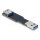 Delock USB 10 Gbps Adapter USB Typ-A Buchse zu Stecker gerade flach