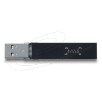 Delock USB 10 Gbps Adapter USB Typ-A Buchse zu Stecker gedreht 90° unten