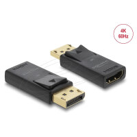 Delock Aktiver DisplayPort 1.2 zu HDMI Adapter 4K mit HDR...