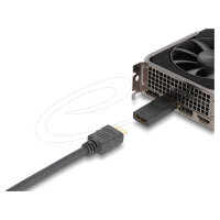 Delock Aktiver DisplayPort 1.2 zu HDMI Adapter 4K mit HDR...