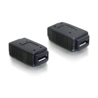 Delock Adapter USB micro-A+B Buchse zu USB micro-A+B Buchse