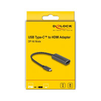 Delock USB Type-C™ Adapter zu HDMI (DP Alt Mode) 8K mit HDR Funktion Aluminium