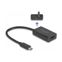 Delock Adapter HDMI Buchse zu USB Type-C™ Stecker (DP Alt Mode) 4K mit PD 100 W