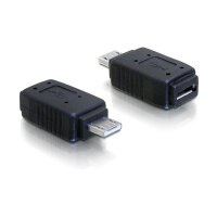Delock Adapter USB micro-A+B Buchse zu USB micro A-Stecker