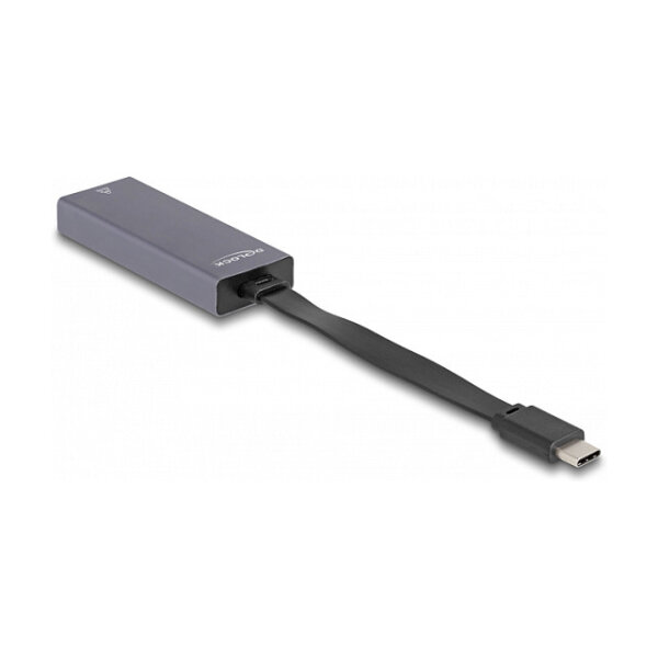 Delock USB Type-C™ Netzwerk Adapter 2,5 Gigabit LAN 1 x RJ45 slim