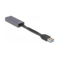Delock USB Typ-A Netzwerk Adapter 2,5 Gigabit LAN 1 x RJ45 slim