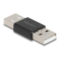 Delock Adapter Gender Changer USB 2.0 Typ-A Stecker zu...