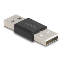 Delock Adapter Gender Changer USB 2.0 Typ-A Stecker zu...