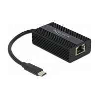 Delock USB Type-C™ Netzwerk Adapter 2,5 Gigabit LAN 1 x RJ45