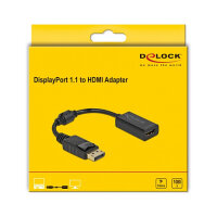 Delock Adapter DisplayPort 1.1 Stecker zu HDMI Buchse...