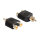 Delock Adapter 2 x Cinchbuchse > 1 x Cinchstecker