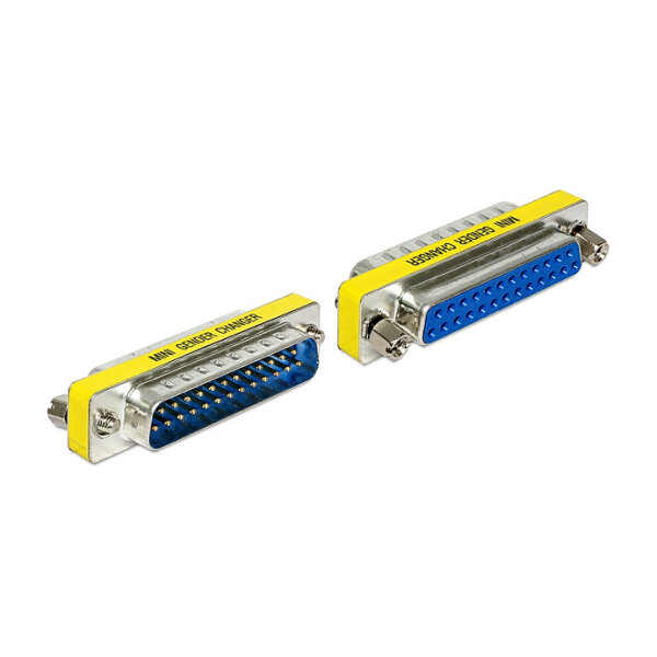 Delock D-Sub 25 Pin Stecker > Buchse Portschoner