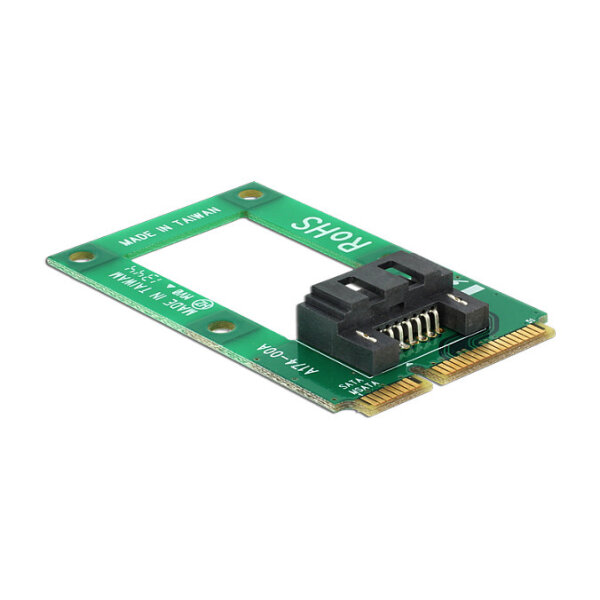 Delock Konverter mSATA full size > 1 x SATA 7 Pin Buchse