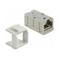 Delock Adapter RJ45 Buchse zu RJ45 Buchse kompakt Cat.6A...