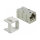 Delock Adapter RJ45 Buchse zu RJ45 Buchse kompakt Cat.6A Metall