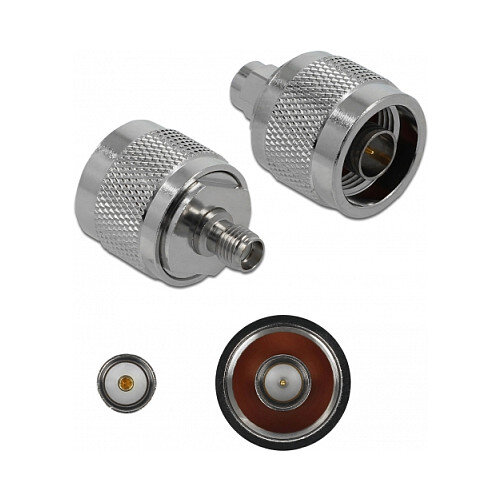 Delock Adapter N Stecker zu SMA Buchse 10 GHz