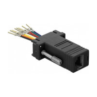 Delock D-Sub 9 Pin Stecker zu RJ45 Buchse Montagesatz...