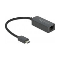 Delock USB Type-C™ Netzwerk Adapter 2,5 Gigabit LAN 1 x RJ45 kompakt