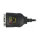 Delock Adapter USB Type-C™ zu 2 x Seriell RS-232 DB9 mit 15 kV ESD Schutz