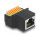 Delock RJ45 Buchse zu Terminalblock mit Drucktaster Adapter